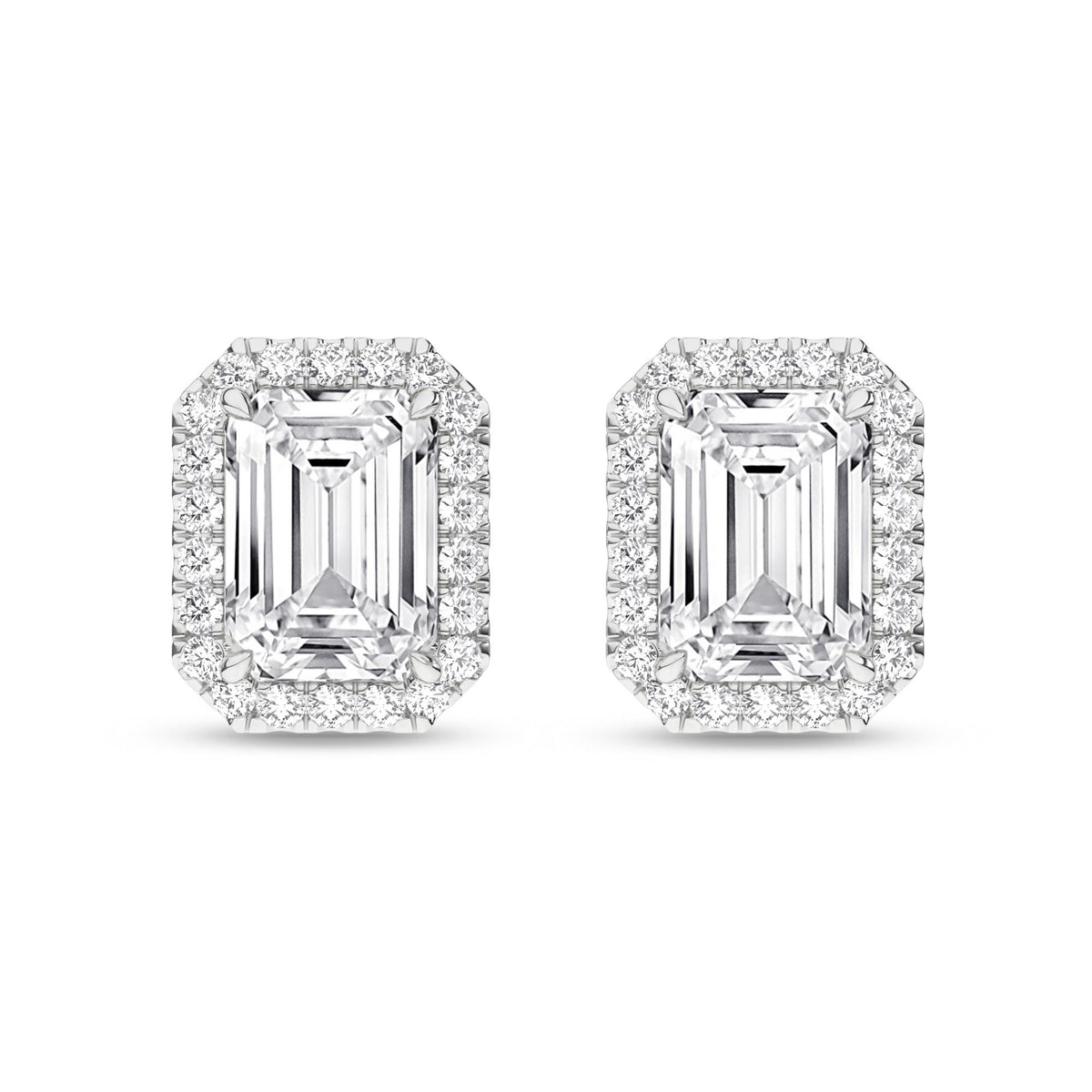 14K 2.25ct Certified Lab Grown Diamond Earrings 64318