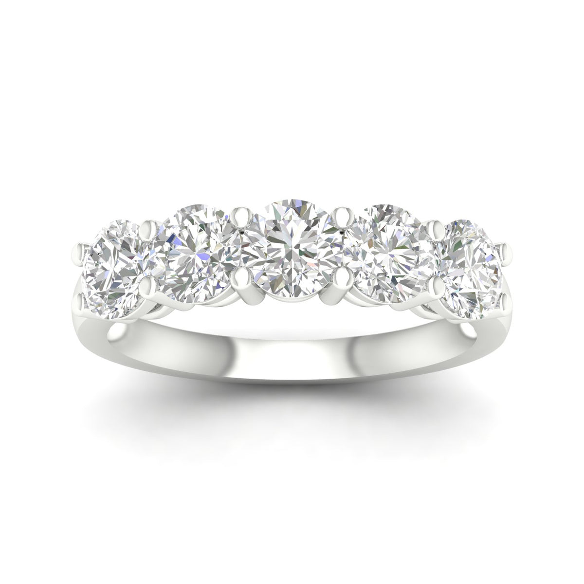 14K 2.00CT Certified Lab Grown Diamond Bands ( IGI Certified ) 64343
