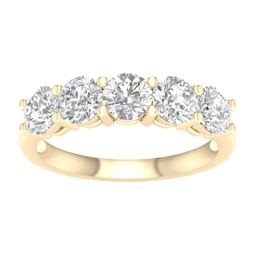 14K 2.00CT Certified Lab Grown Diamond Bands ( IGI Certified ) 64344