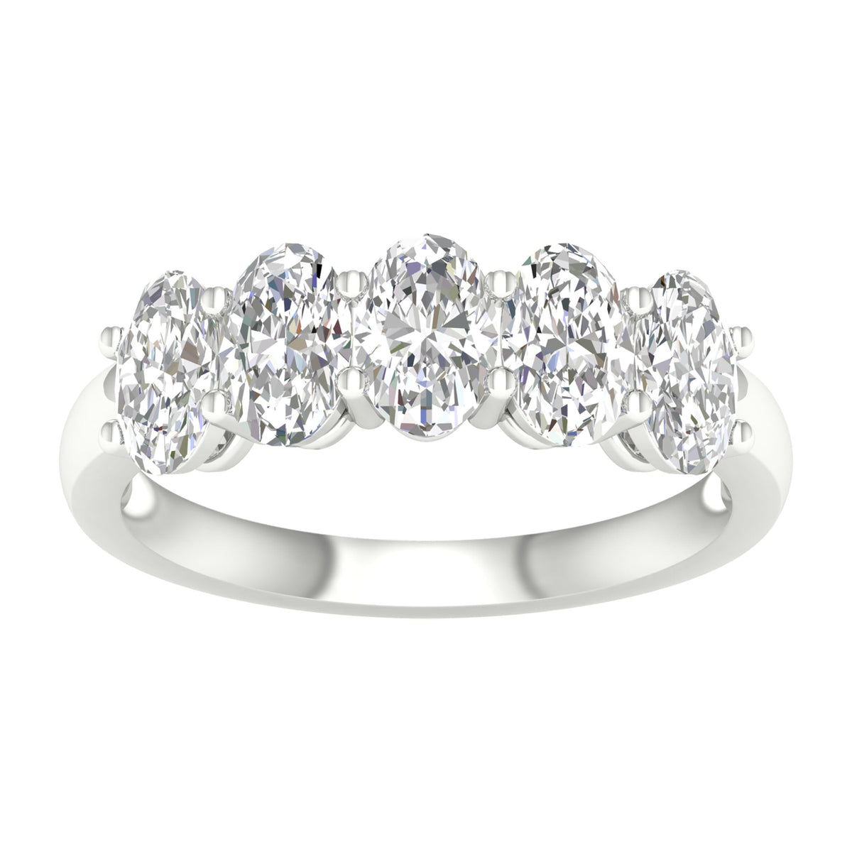 14K 3.00CT Certified Lab Grown Diamond Bands ( IGI Certified ) 64345