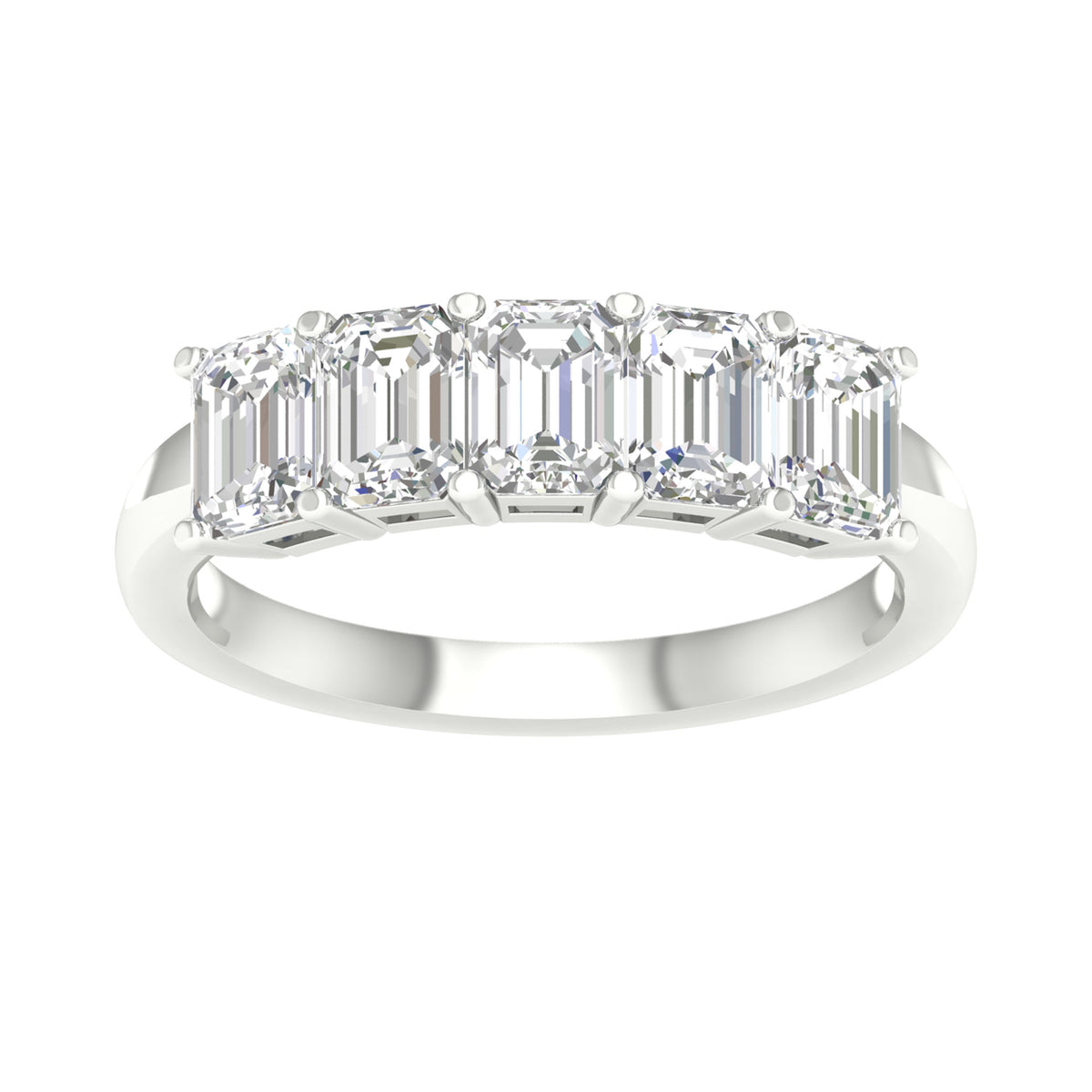 14K 2.00CT Certified Lab Grown Diamond Bands ( IGI Certified ) 64346