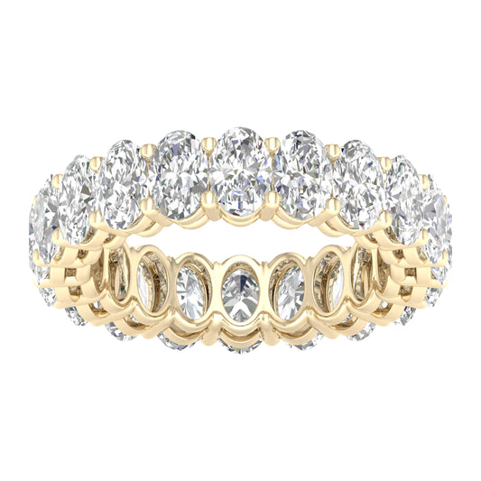 14K 5.00CT Certified Lab Grown Diamond Bands ( IGI Certified ) 64347
