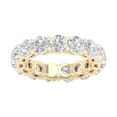 14K 4.95CT Certified Lab Grown Diamond Bands ( IGI Certified ) 64349