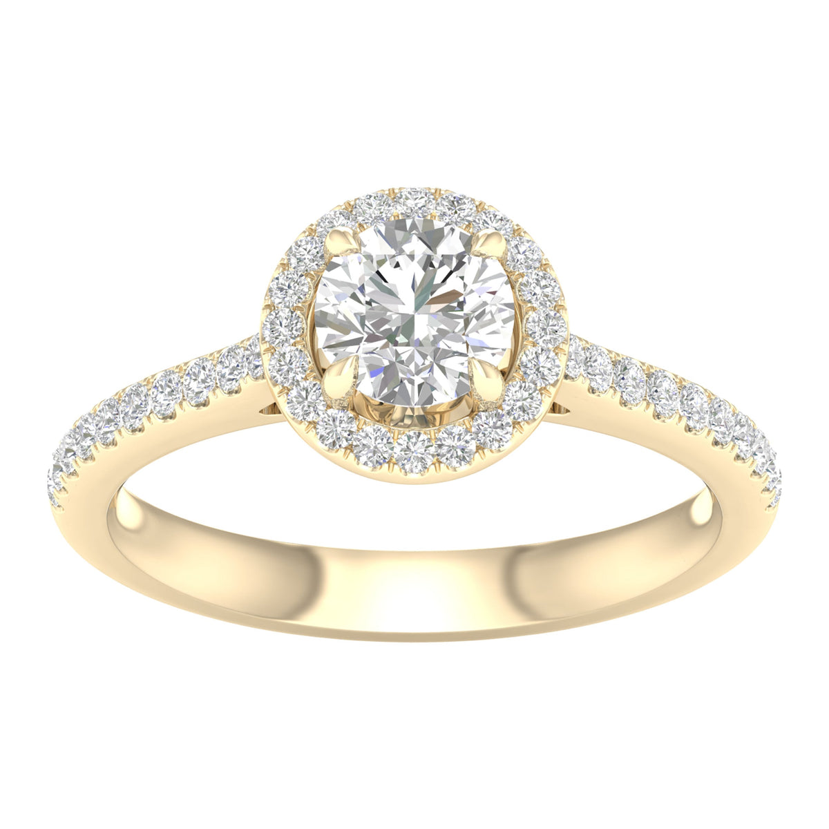 14K 1.25CT Certified Lab Grown Diamond Ring ( IGI Certified ) 64353