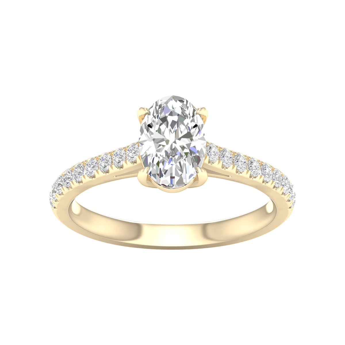 14K 1.75CT Certified Lab Grown Diamond Ring ( IGI Certified ) 64357