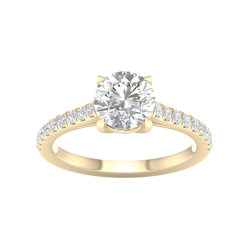 14K 1.75CT Certified Lab Grown Diamond Ring ( IGI Certified ) 64358