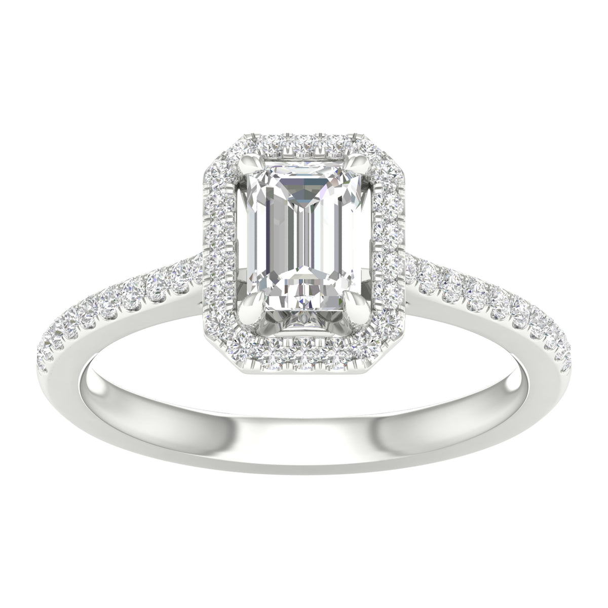 14K 1.25CT Certified Lab Grown Diamond Ring ( IGI Certified ) 64359