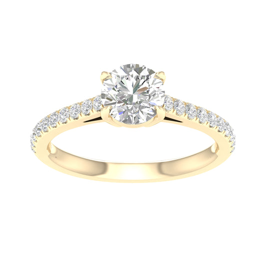 14K 1.25CT Lab Grown Diamond Ring 64362