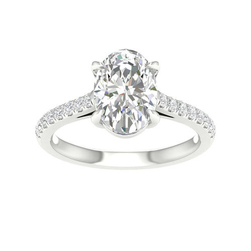 14K 2.25CT Certified Lab Grown Diamond Ring ( IGI Certified ) 64364