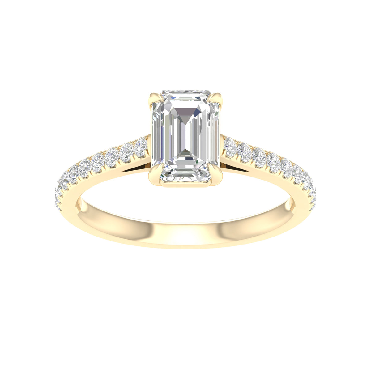 14K 1.25CT Certified Lab Grown Diamond Ring ( IGI Certified ) 64365