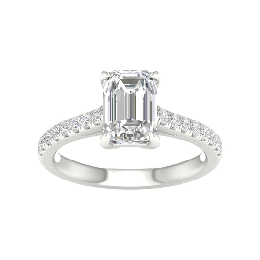 14K 2.25CT Lab Grown Engagement Ring 64366