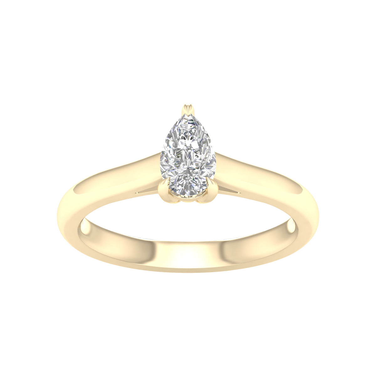 14K 0.50CT Certified Lab Grown Diamond Ring ( IGI Certified ) 64370