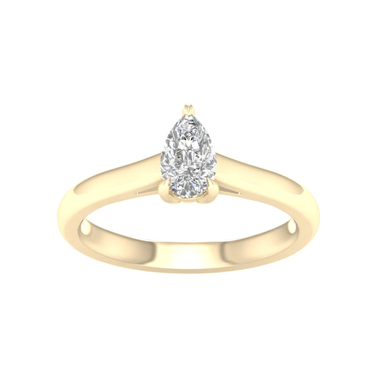 14K 0.50CT Certified Lab Grown Diamond Ring ( IGI Certified ) 64370