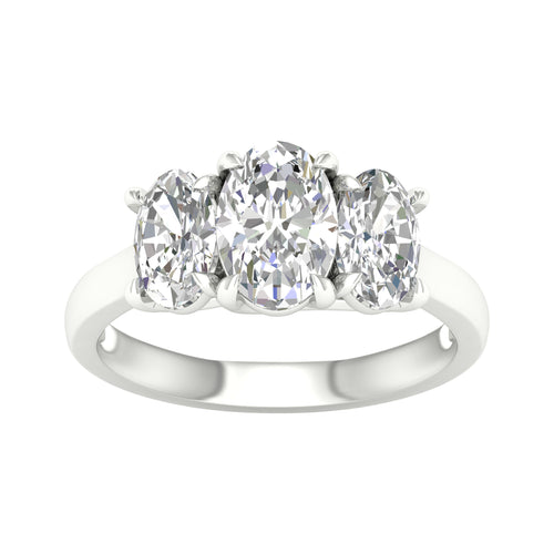 14K 3.00CT Certified Lab Grown Diamond Ring ( IGI Certified ) 64379
