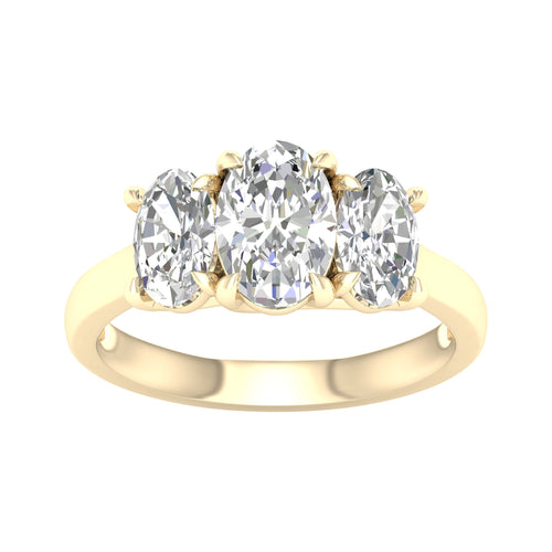 14K 3.00CT Certified Lab Grown Diamond Ring ( IGI Certified ) 64380