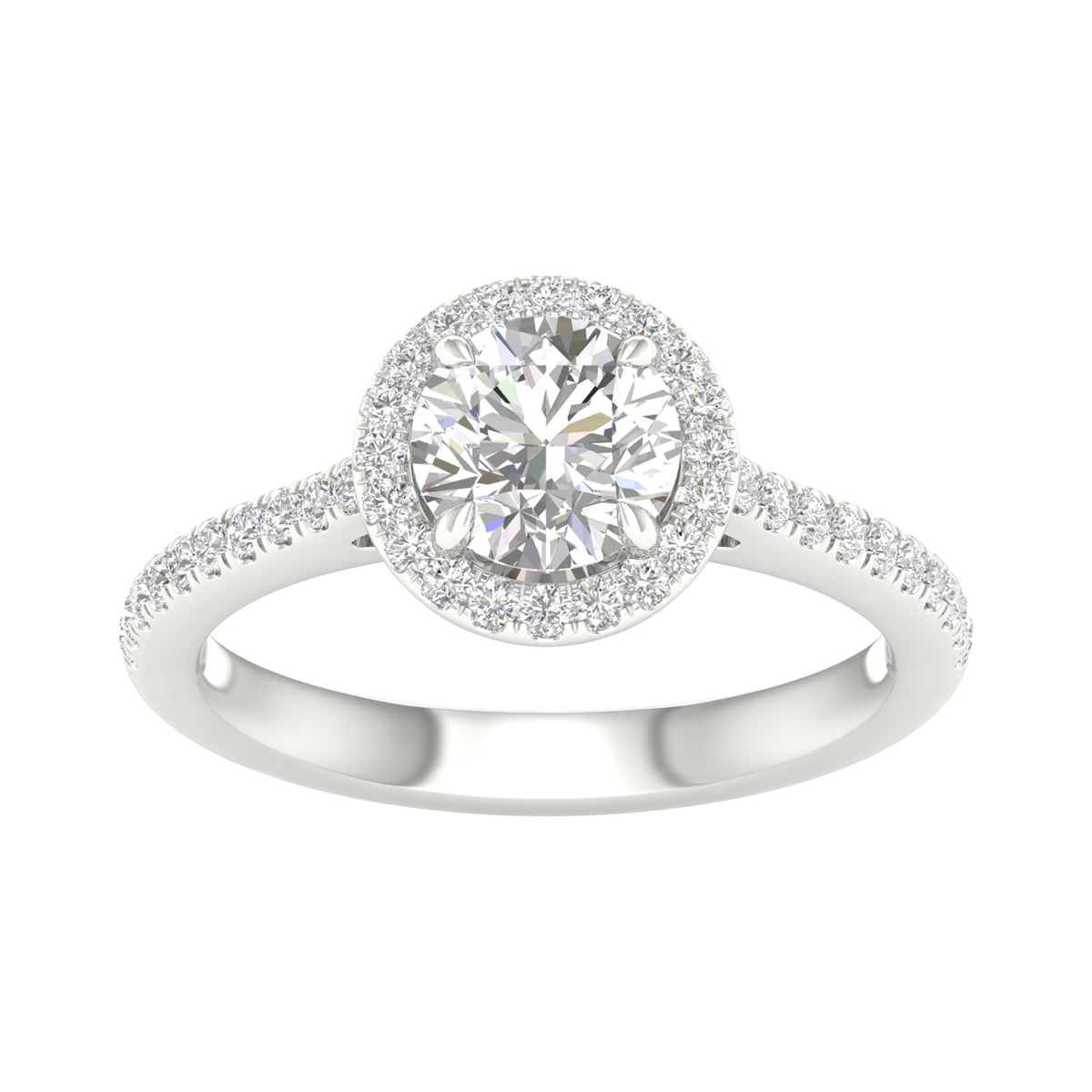 14K 1.75CT Certified Lab Grown Diamond Ring ( IGI Certified ) 64395