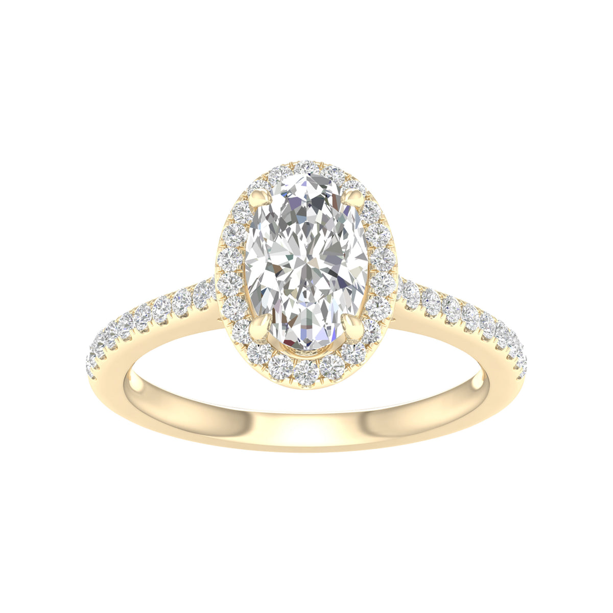 14K 1.75CT Certified Lab Grown Diamond Ring ( IGI Certified ) 64397