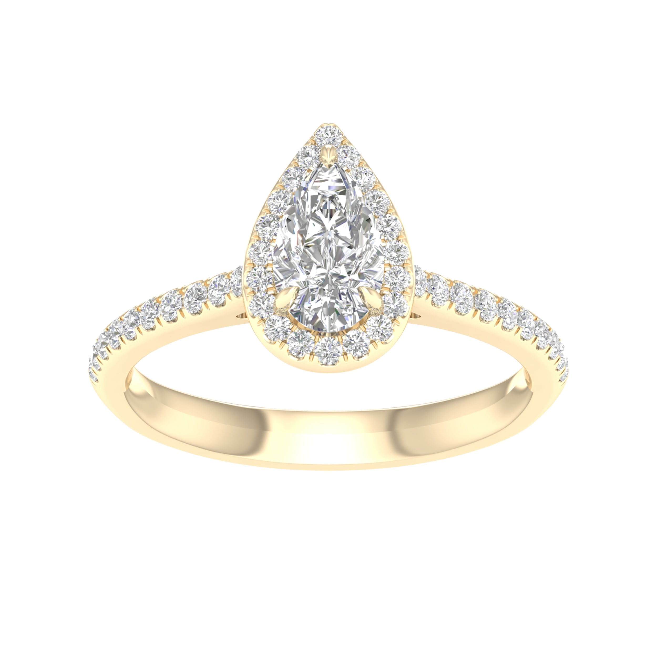 14K 1.00CT Certified Lab Grown Diamond Ring ( IGI Certified ) 64401