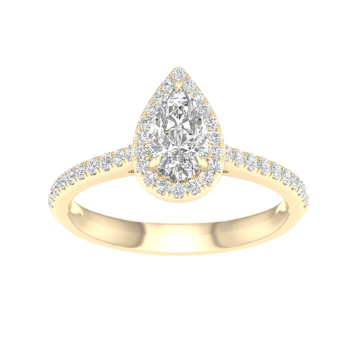 14K 1.00CT Certified Lab Grown Diamond Ring ( IGI Certified ) 64401