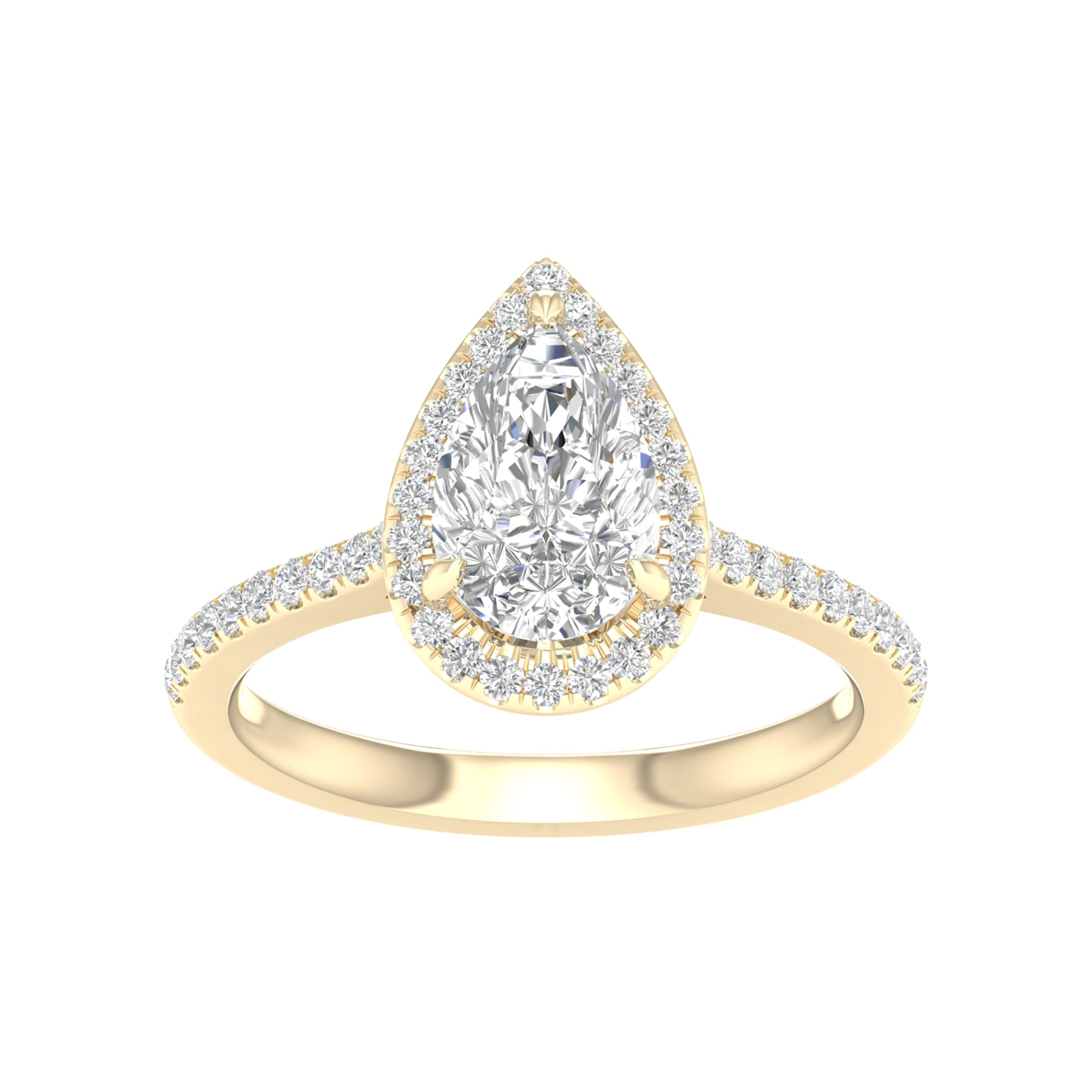 14K 1.75CT Certified Lab Grown Diamond Ring ( IGI Certified ) 64403