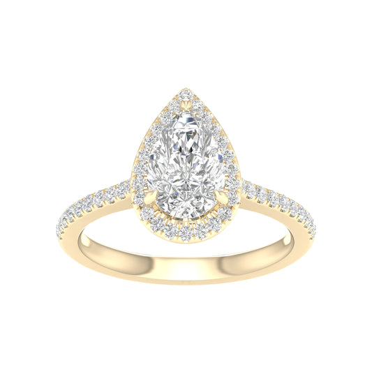 14K 1.75CT Certified Lab Grown Diamond Ring ( IGI Certified ) 64403