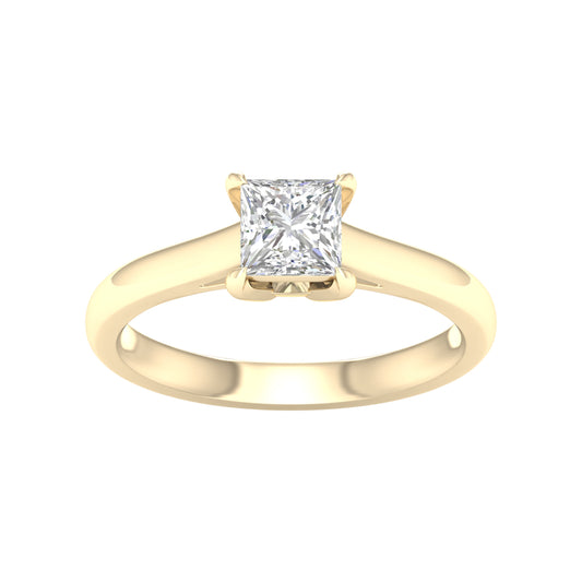 14K 1.00CT Certified Lab Grown Diamond Ring ( IGI Certified ) 64411
