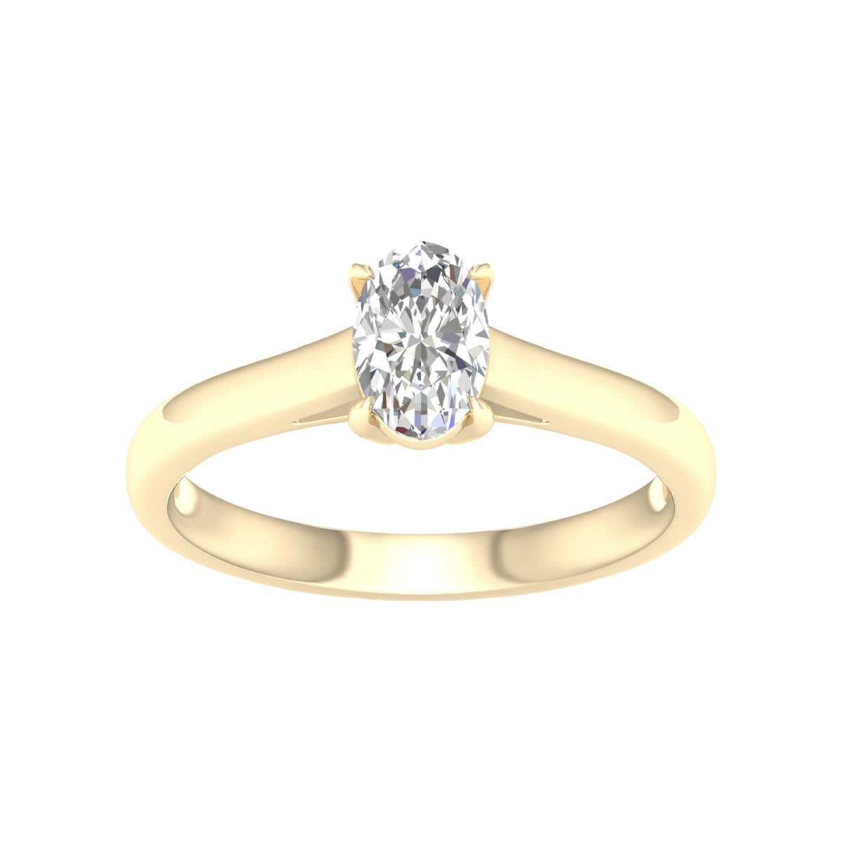 14K 0.75CT Certified Lab Grown Diamond Ring ( IGI Certified ) 64413