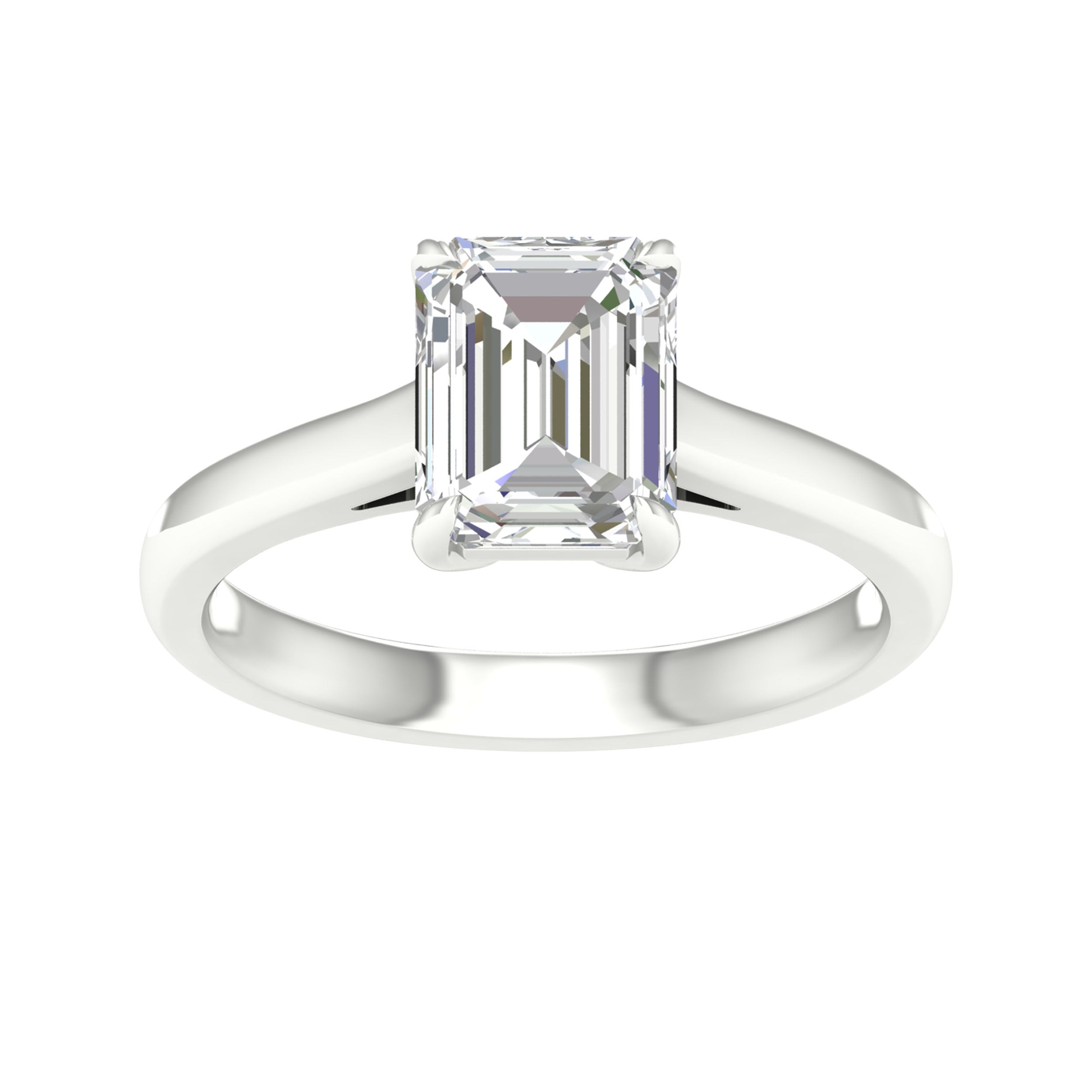 14K 2.00CT Certified Lab Grown Diamond Ring 64418