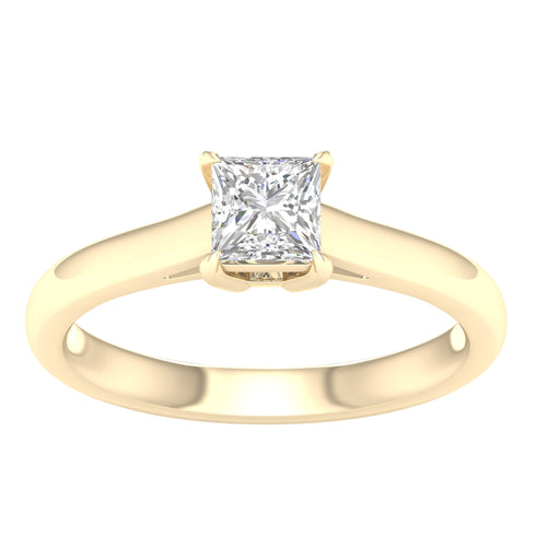 14K 0.75CT Certified Lab Grown Diamond Ring ( IGI Certified ) 64419