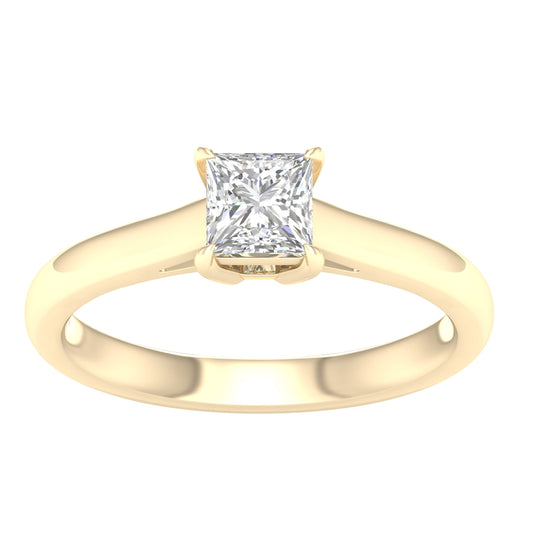 14K 0.75CT Certified Lab Grown Diamond Ring ( IGI Certified ) 64419