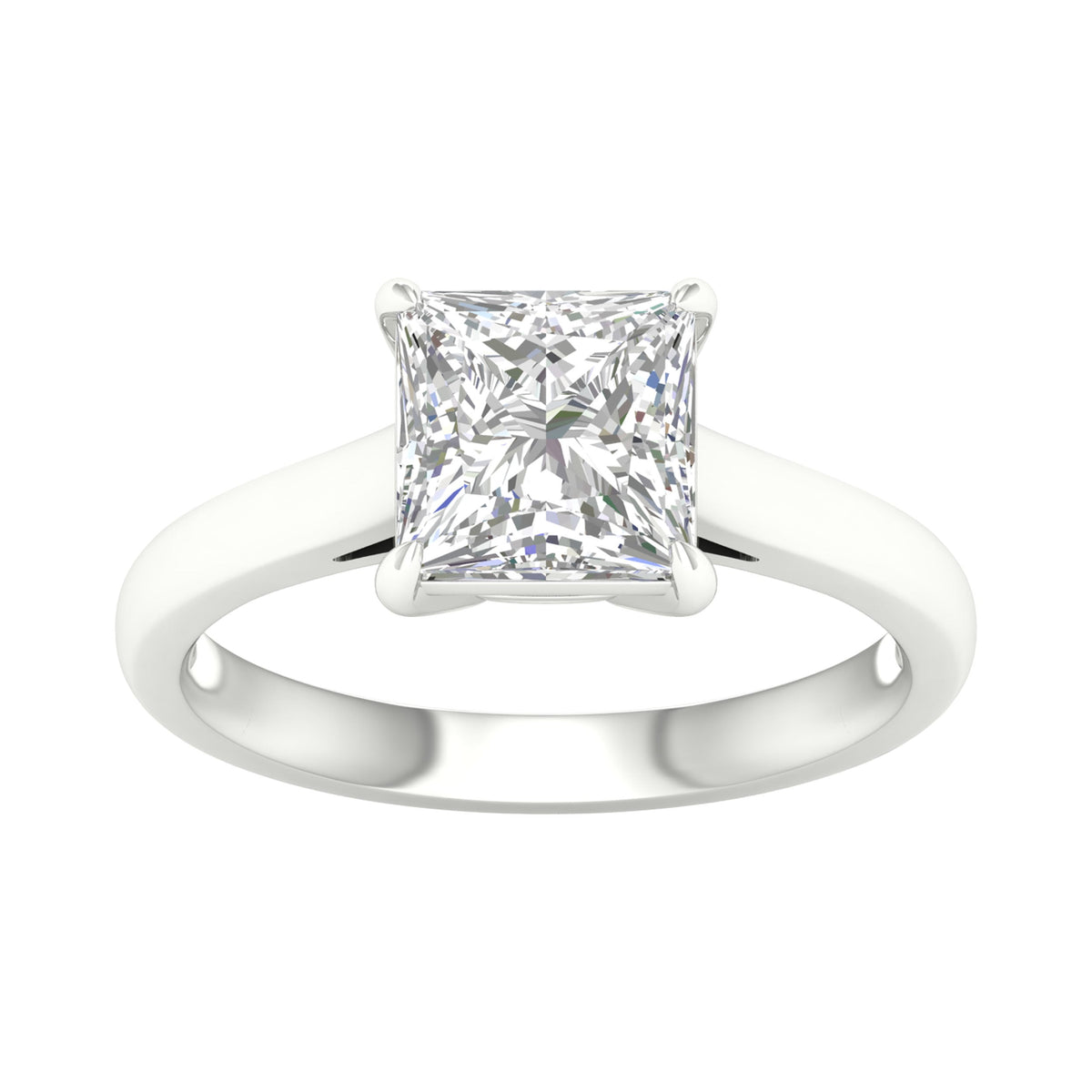 14K 2.00CT  Certified Lab Grown Diamond Ring ( IGI Certified ) 64420