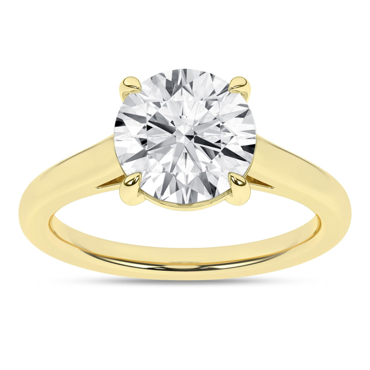 10K 1.00CT Certified Lab Grown Diamond Ring 68886