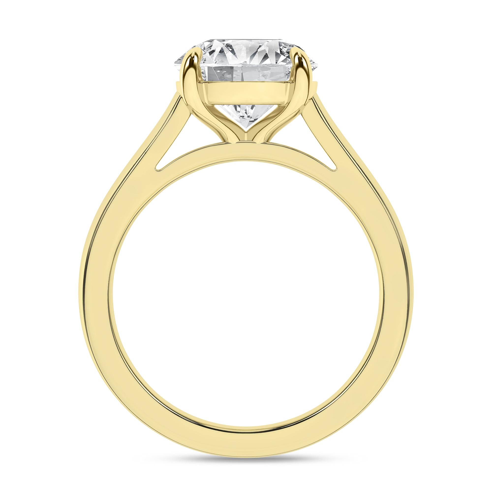 10K 1.00CT Certified Lab Grown Diamond Ring 68886