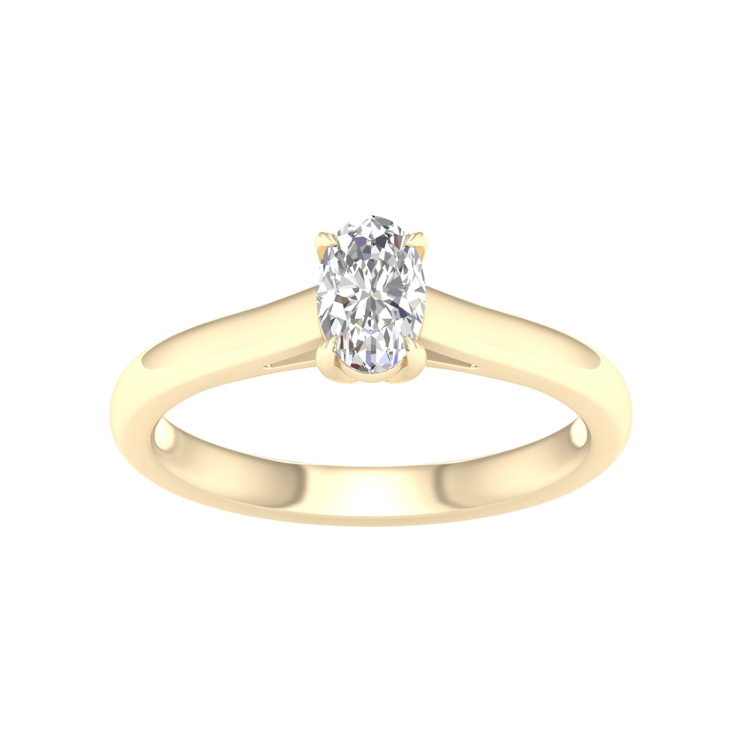 14K 0.50CT Certified Lab Grown Diamond Ring ( IGI Certified ) 64422