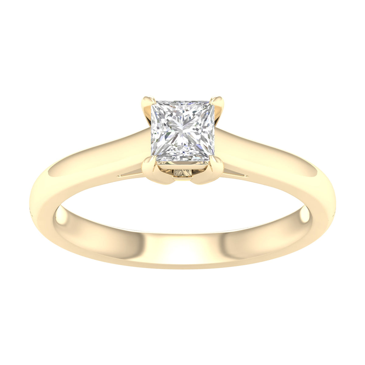 14K 0.50CT Certified Lab Grown Diamond Ring ( IGI Certified ) 64424