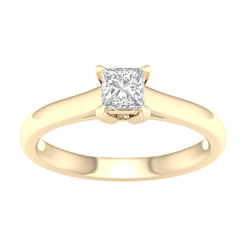 14K 0.50CT Certified Lab Grown Diamond Ring ( IGI Certified ) 64424