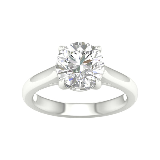 14K 3.00CT Certified Lab Grown Diamond Ring ( IGI Certified ) 64425