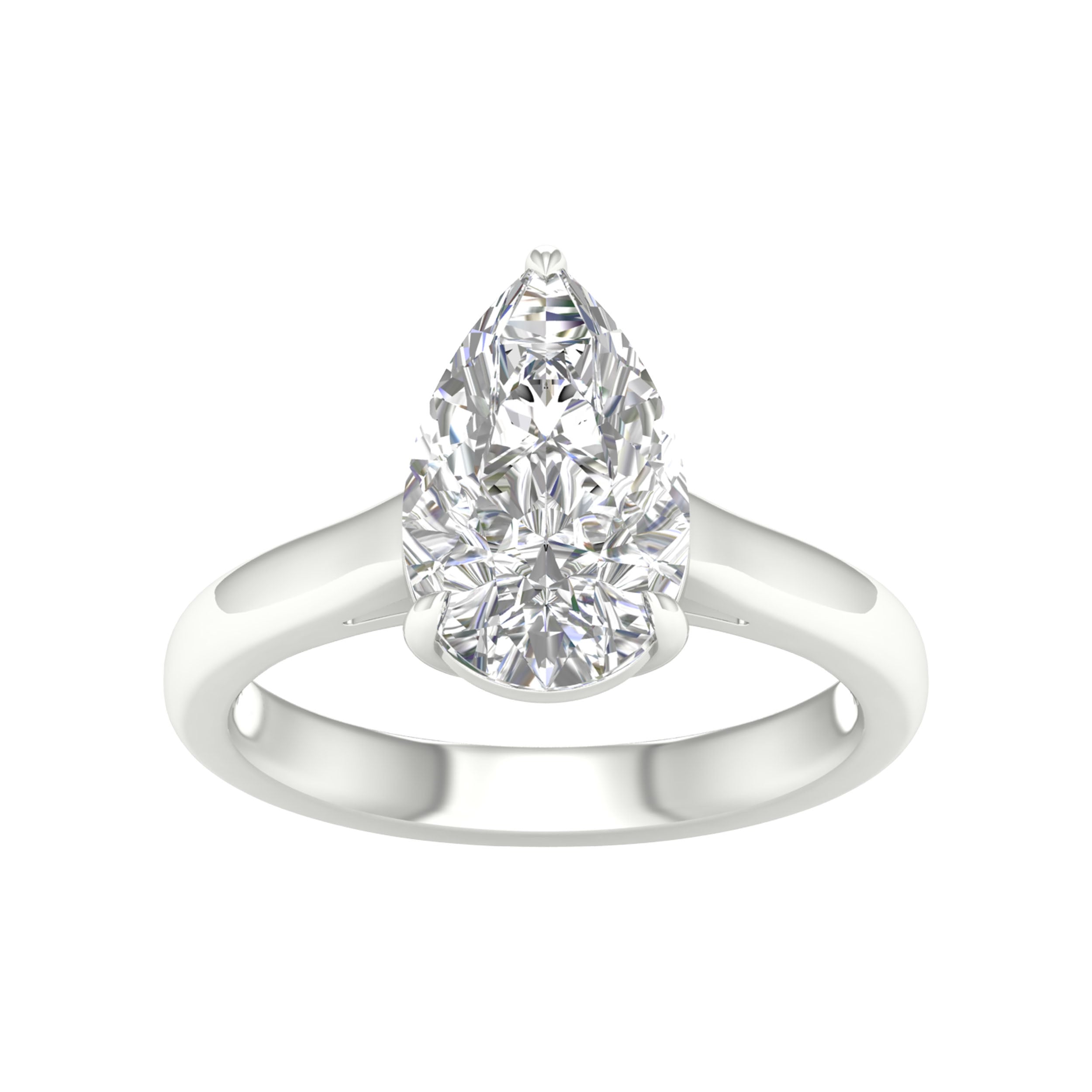 14K 3.00CT Certified Lab Grown Diamond Ring ( IGI Certified ) 64432