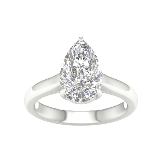 14K 3.00CT Certified Lab Grown Diamond Ring ( IGI Certified ) 64432