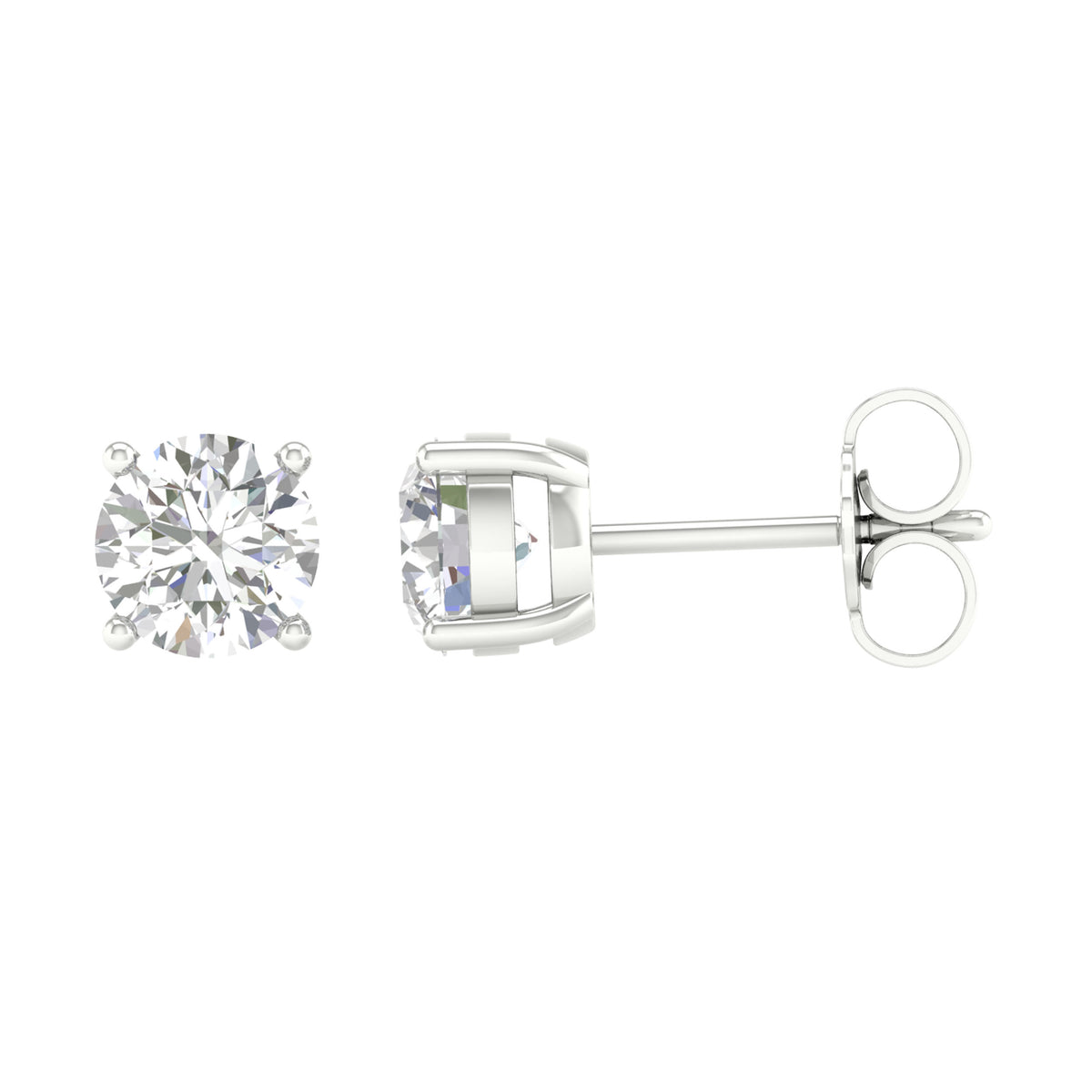 14K 1.50CT Certified Lab Grown Diamond Earring 64466