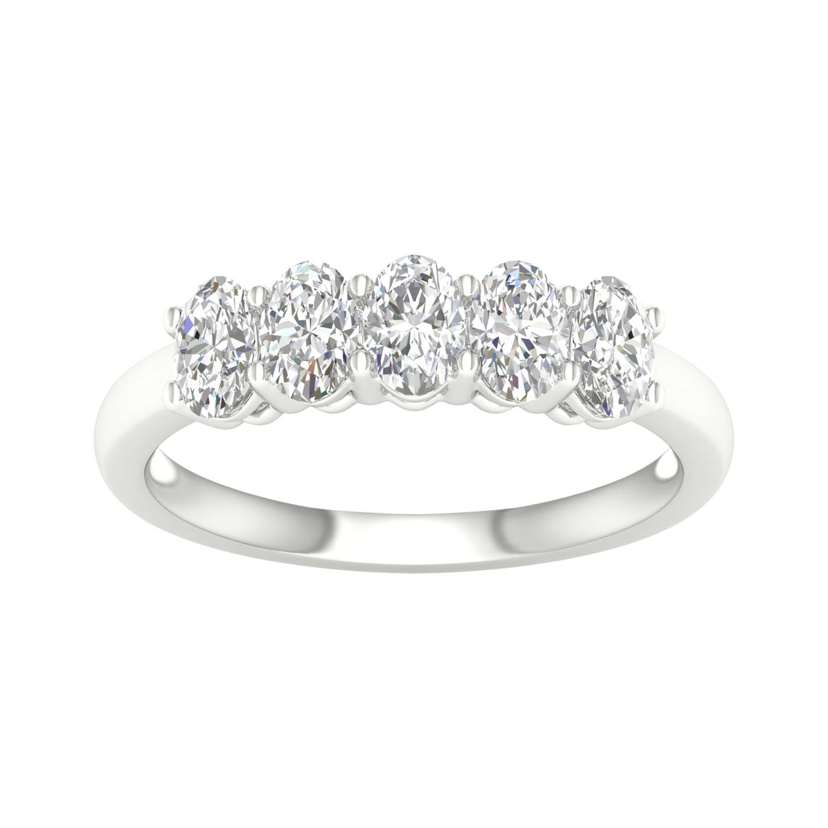 14K 1.00CT Certified Lab Grown Diamond Band 64483