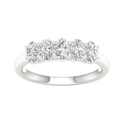14K 1.00CT Certified Lab Grown Diamond Band 64483