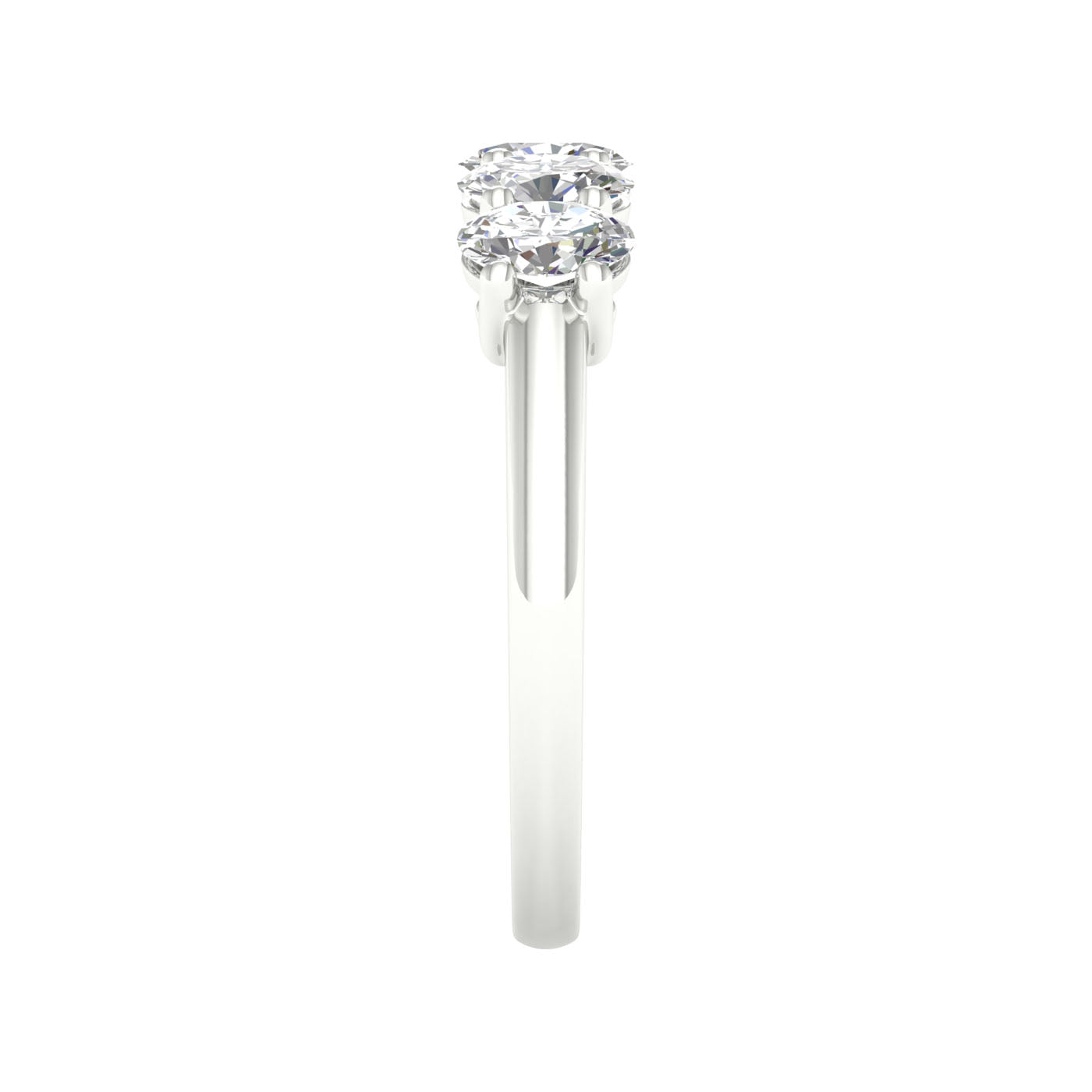 14K 1.00CT Certified Lab Grown Diamond Band 64483