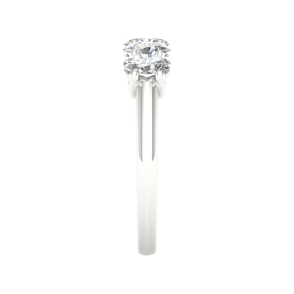 14K 1.00CT Certified Lab Grown Diamond Band 64483