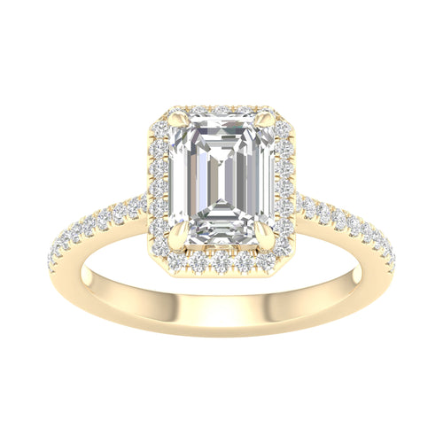 Certified Lab Grown 14K 2.25CT Diamond Engagement Ring 64532