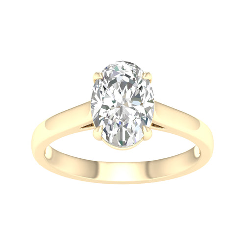 14K 2.00CT Certified Lab Grown Diamond Ring ( IGI Certified ) 64537