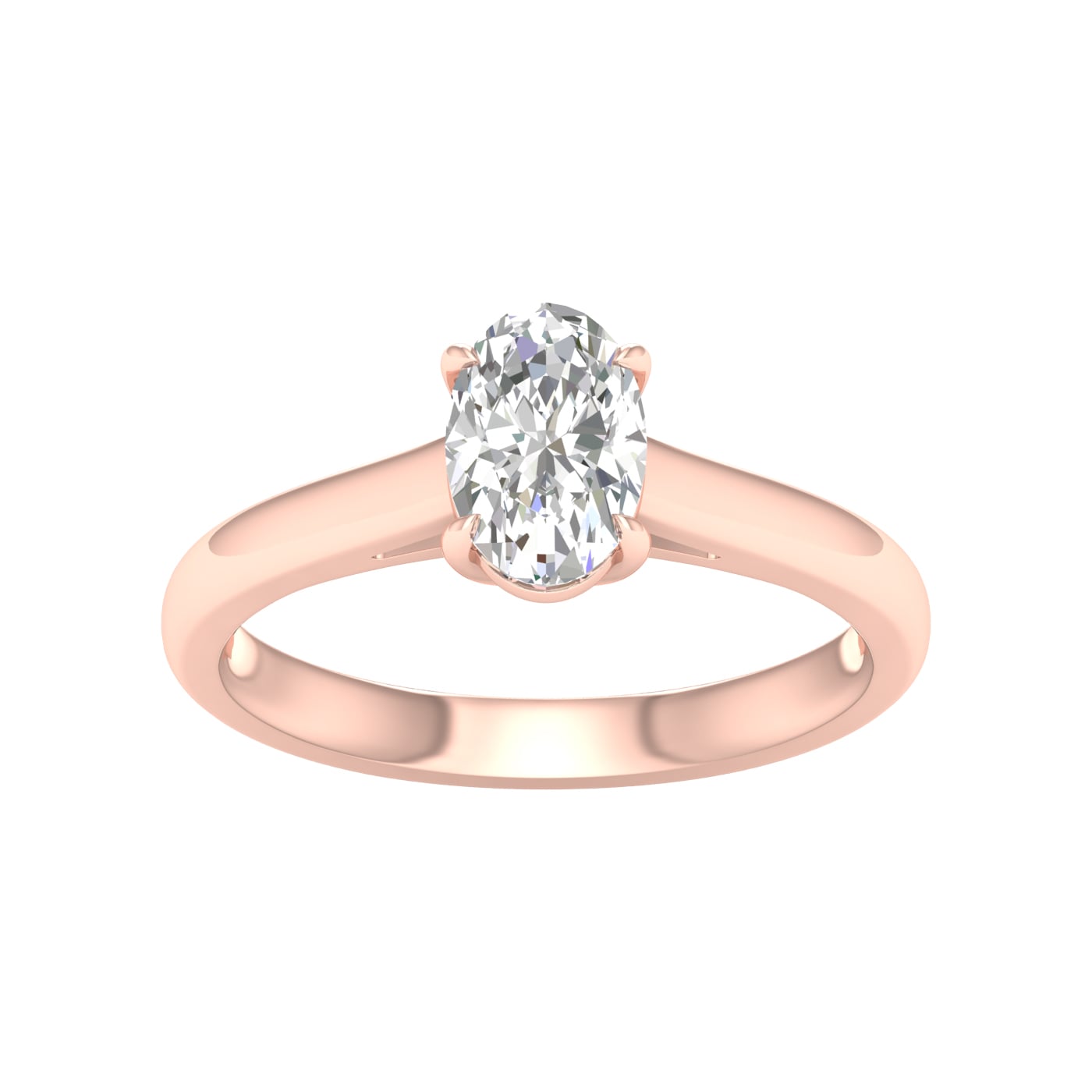 14k 1.00CT Lab Diamond Ring 64549