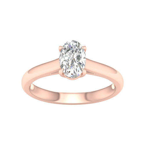 14k 1.00CT Lab Diamond Ring 64549