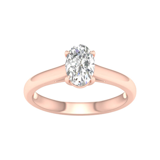 14k 1.00CT Lab Diamond Ring 64549