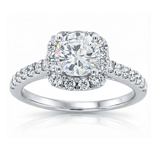 14K 1.50CT Lab Grown Diamond Engagement Ring 64604